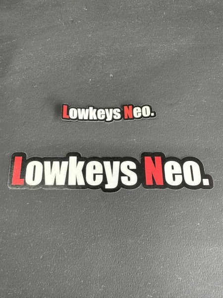 画像1: LowkeysNeoステッカーSET（防水加工） (1)